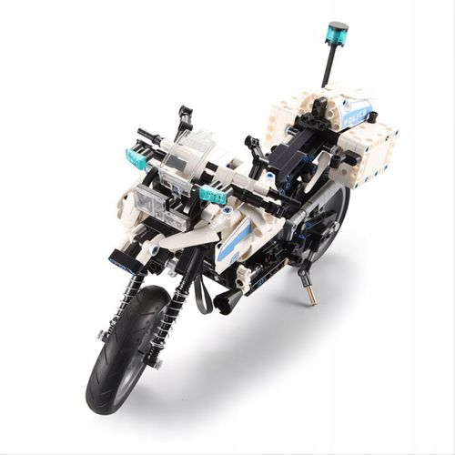 KLOCKI 539szt TECHNIC motor policja na Arena.pl