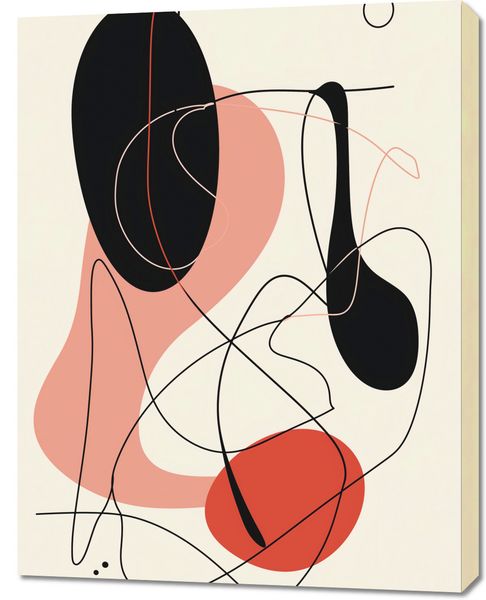 Obraz 70x90cm Wibracje Abstrakcji zdjęcie 1