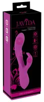 javida thumping rabbit vibrato silikonowy model z pulsacją 23,3 cm