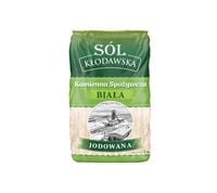 Sól Kłodawska Kamienna Spożywcza Biała Jodowana 1 kg - Kopalnia Soli Kłodaw