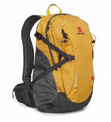 WYGODNY WENTYLOWANY PLECAK MIEJSKI CAMPUS MULLACO | POJEMNOŚĆ 30L | ŻÓŁTY na Arena.pl
