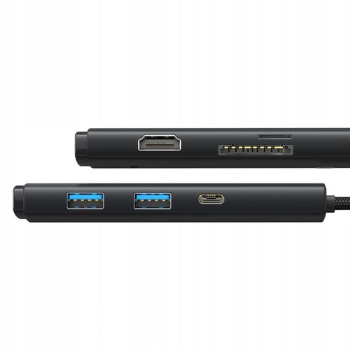 ADAPTER HUB USB-C 2xUSB 3.0 HDMI 4K SD/TF BASEUS na Arena.pl