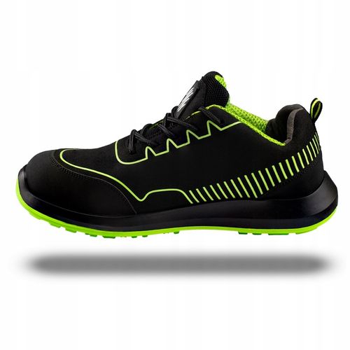 BUTY ROBOCZE MĘSKIE PÓŁBUTY SPORTOWE ODDYCHAJĄCE Z NOSKIEM S1 BHP LEKKIE na Arena.pl