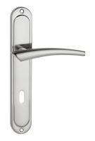 KLAMKA DRZWIOWA IDEA 72MM KLUCZ KOLOR NIKIEL