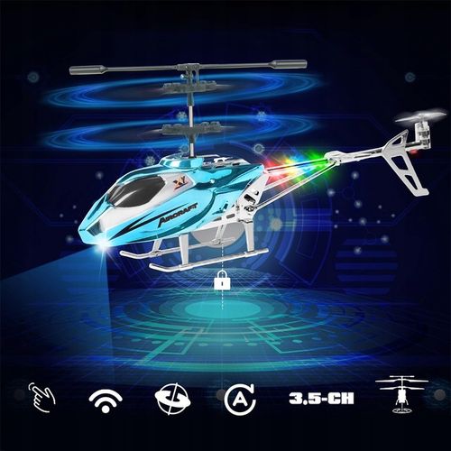 Helikopter Na Radio Z Ładowarką Zdalnie Sterowany Ładowanie Usb + Pilot na Arena.pl