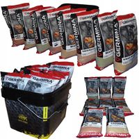 GERMINA ZESTAW ZANĘT NA KARPIA 8 KG + WIADERKO 10 L Z POKRYWKĄ