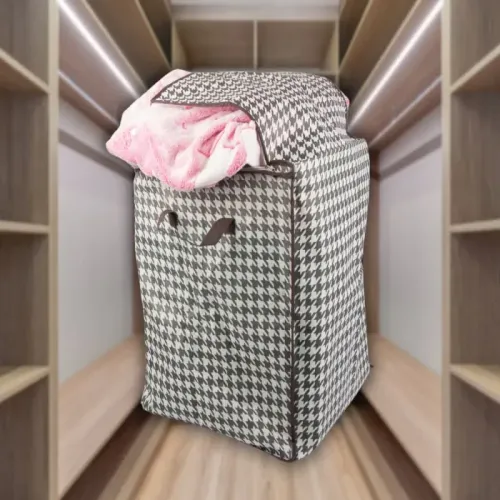 Pojemnik do szafy organizer tkaninowy na pościel ubrania składany 180L na Arena.pl