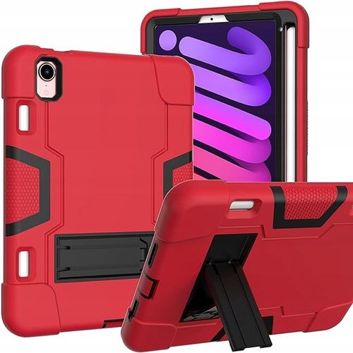 Etui do iPad Mini 6 8.3" z Podstawką i Miejscem na Rysik Czerwone na Arena.pl