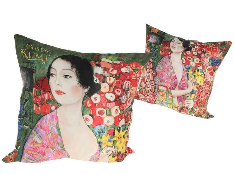 Poduszka z wypełnieniem/suwak - G. Klimt, Tancerka (CARMANI) zdjęcie 2