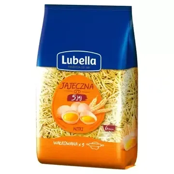 LUBELLA MAKARON 5 JAJ NITKA 400G zdjęcie 1