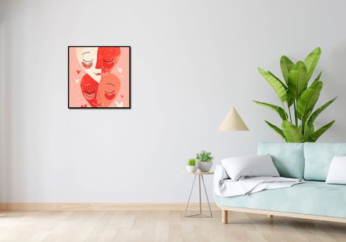 Plakat 60x60cm Wysoka Wibracja na Arena.pl