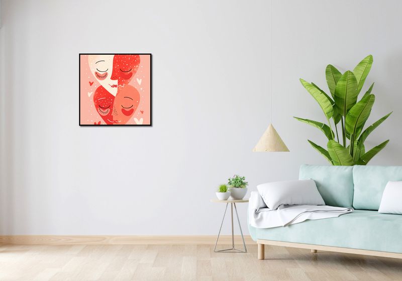 Plakat 60x60cm Wysoka Wibracja zdjęcie 4