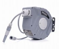 Wąż ogrodowy zwijany automatyczny bęben pistolet zraszacz 10m+1 KD2081