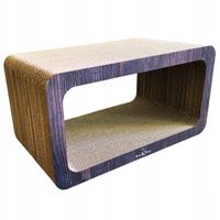 Drapak dla kota prostokąt XL | brązowy | 53x28x30 cm | Mruu&Pruu