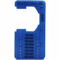 Przymiar, szablon do trasowania nóżek HAFELE AXILO precyzyjny bez