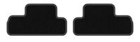 Dywaniki welurowe tylne Mini Cooper R52 Cabrio 2004-2008 czarne