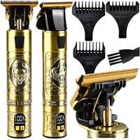 MASZYNKA DO STRZYŻENIA WŁOSÓW BRODY TRYMER BARBER ZESTAW BEZPRZEWODOWA