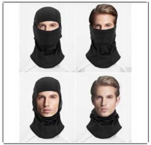 Kominiarka motocyklowa ciepła pod kask do biegania narty na rower ROCKBROS na Arena.pl