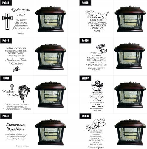 LAMPION ZNICZ KAPLICZKA grawer Kochanemu Bratu na Arena.pl
