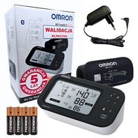 CIŚNIENIOMIERZ OMRON M7 BLUETOOTH 22-42+ZASILACZ