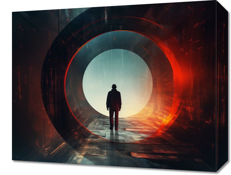 Obraz 50x40cm Portal do Świata zdjęcie 1