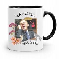 Kubek Czarny Donald Tusk Po Platforma Prezent