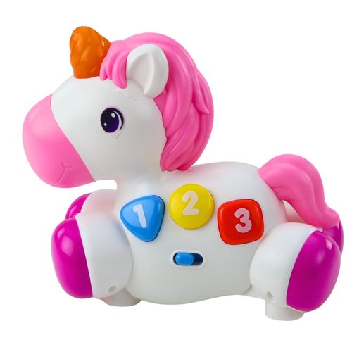 MAGICZNY NA KÓŁKACH  ZABAWKA INTERAKTYWNA Z ŚWIATŁEM na Arena.pl