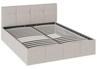 Pikowane łóżko tapicerowane Miele 120x200