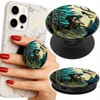Uchwyt do telefonu Popsocket na palce/stojak ROWERY GÓRSKIE EKSTREMALNE