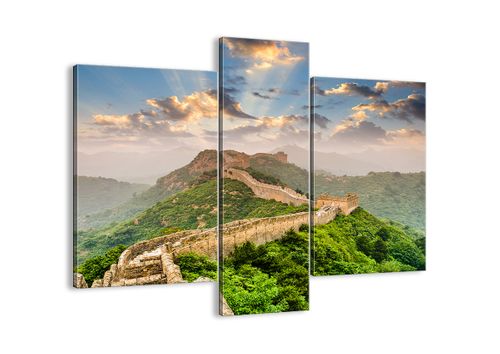Obraz Na Płótnie - Góry Mur Obrona - 95X80 Cm - Cb95X80-3069 na Arena.pl