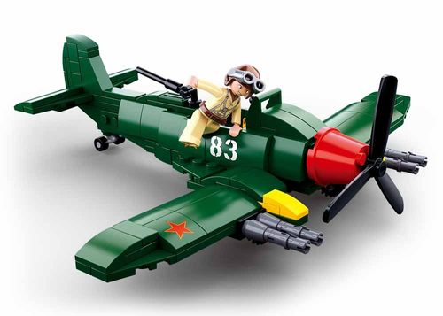 KLOCKI SLUBAN WWII Smiglowiec IL 170 - B0683  Kompatybilne z LEG COB na Arena.pl