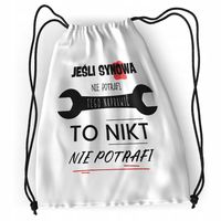 Plecak Dla Synowej Sportowy Szkolny Worek Torba Z Nadrukiem Ze Zdjęciem