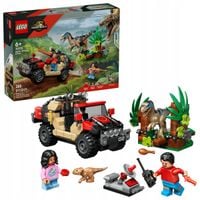 LEGO Ucieczka terenówką przed raptorem 76972