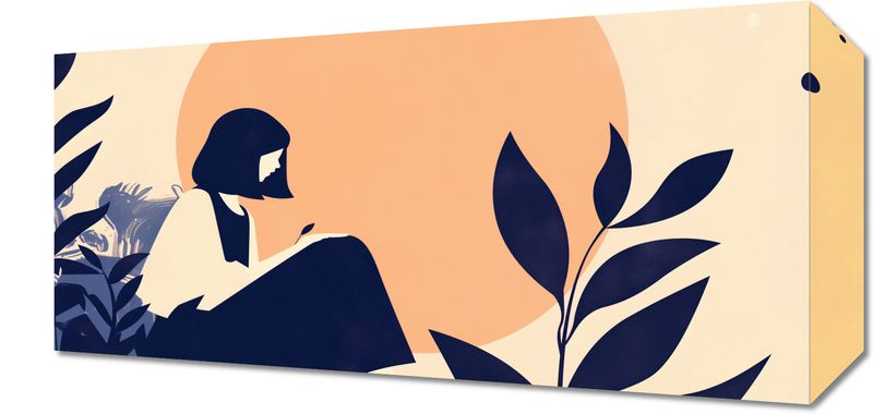 Obraz 40x20cm Kontemplacja zdjęcie 1