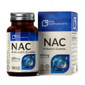 NAC N-Acetyl L-Cysteina 120 Kapsułek po 600mg