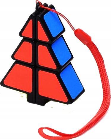 ORYGINALNA KOSTKA RUBIKA BRELOK Christmas Tree Cube zdjęcie 1