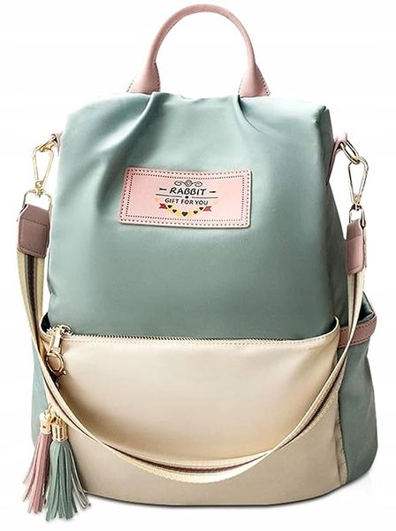 Damski Plecak Plecaczek Torebka Torba 2W1 Pojemny zdjęcie 3