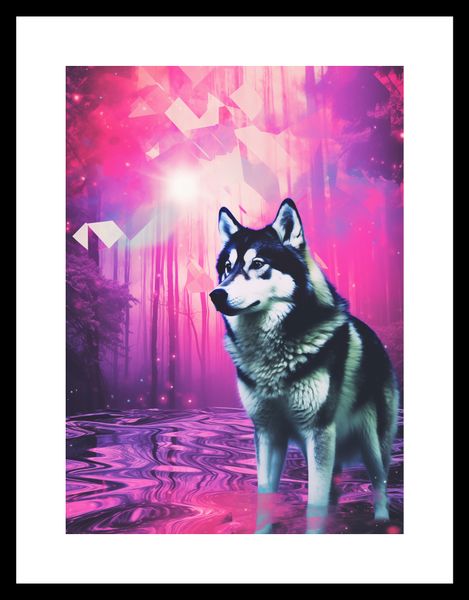 Plakat 20,5x28,4cm Wilczy Duch zdjęcie 3