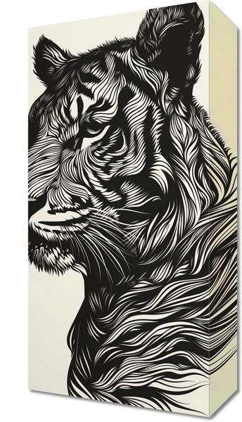 Obraz 20x40cm Tygrysi Gwizd zdjęcie 1