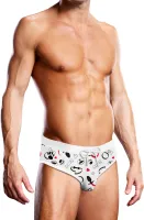 prowler gaywatch m - męskie kąpielowki figi, szybkoschnące, wzor puppy