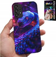 ETUI DO SAMSUNG GALAXY A53 5G - WĄŻ KOBRA GRZECHOTNIK GADY CASE + FOLIA