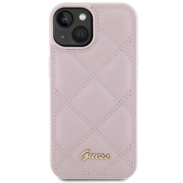 Etui Guess do iPhone 15, iPhone 14, iPhone 13, Różowy zdjęcie 3