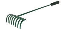 grabki uniwersalne 15cm 8 zębne metalowe z trzonkiem metalowym 60cm