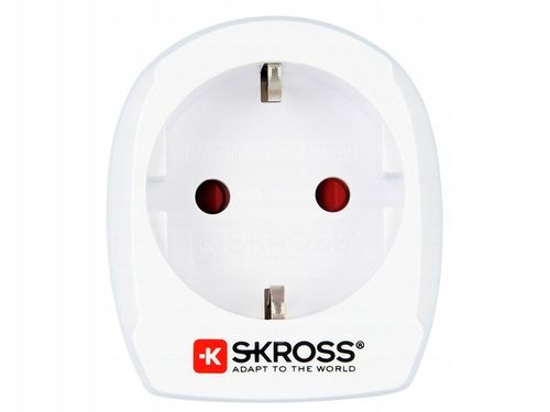 Adapter podróżny SKROSS z Polski do Indii + adapter Świat do Polski na Arena.pl
