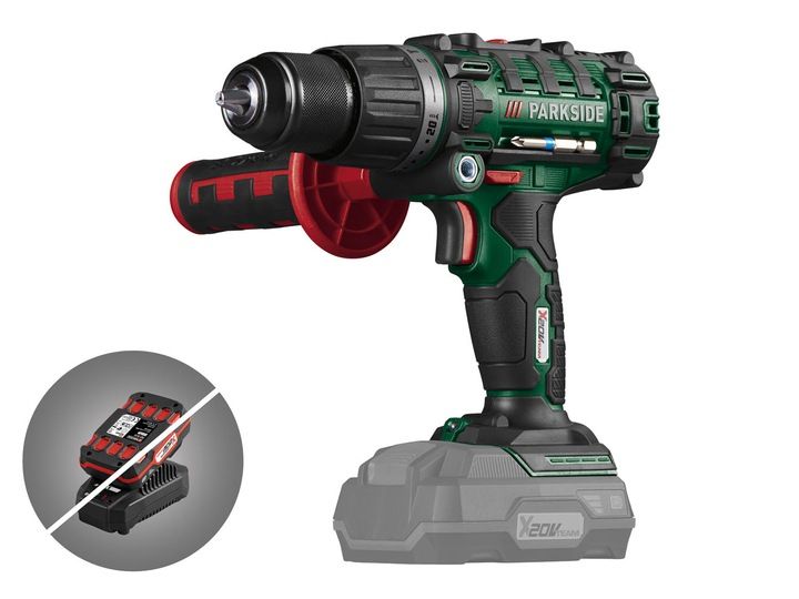 Wiertarko-wkrętarka udar 3w1 + walizka zdjęcie 4