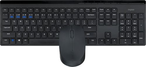 Klawiatura myszka zestaw bezprzewodowy RAPOO 8110M czarny na Arena.pl