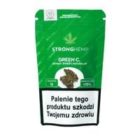 susz konopny cbd „green c.” o aromacie świeżym, naturalnym 1g strong hemp