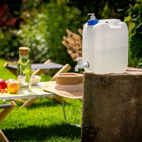 KADAX Kanister Na Wodę Umywalka Pojemnik Dozownik mydło Płyny 10L Z Kranem na Arena.pl