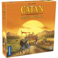 2 x Catan Miasta i Rycerze dodatek do gry Rozszerzenie towarzyska gra plans