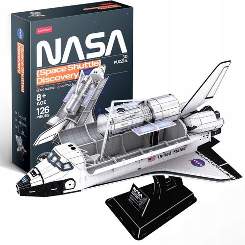 Cubic Fun Puzzle 3D Nasa Space Shuttle Discovery na Arena.pl